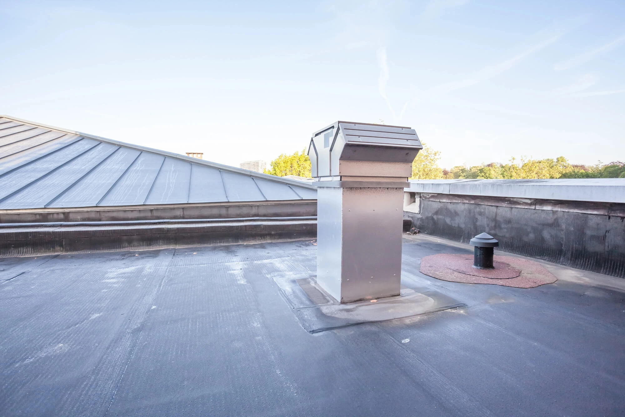 Commercial roof leak repair in Seattle